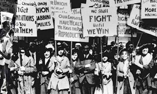 Les Suffragettes à Londres en 1903