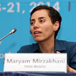 Maryam Mirzakhani 1re femme médaille Fields