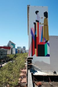La street-artiste Clare Rojas