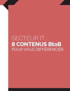 Livre blanc 8 Contenus BtoB secteur IT