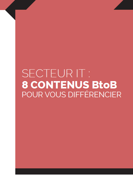 Livre blanc gratuit Secteur IT : 8 contenus BtoB pour vous différencier